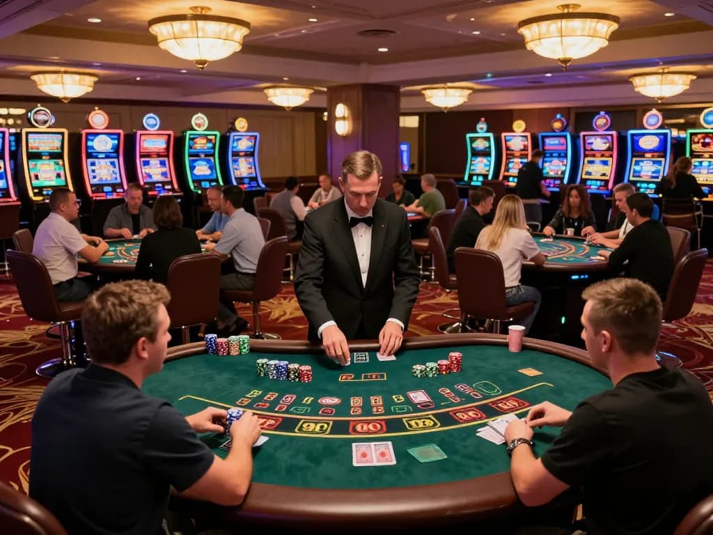 Players enjoying dynamic casino games at 88bet casino, showcasing roulette and blackjack excitement