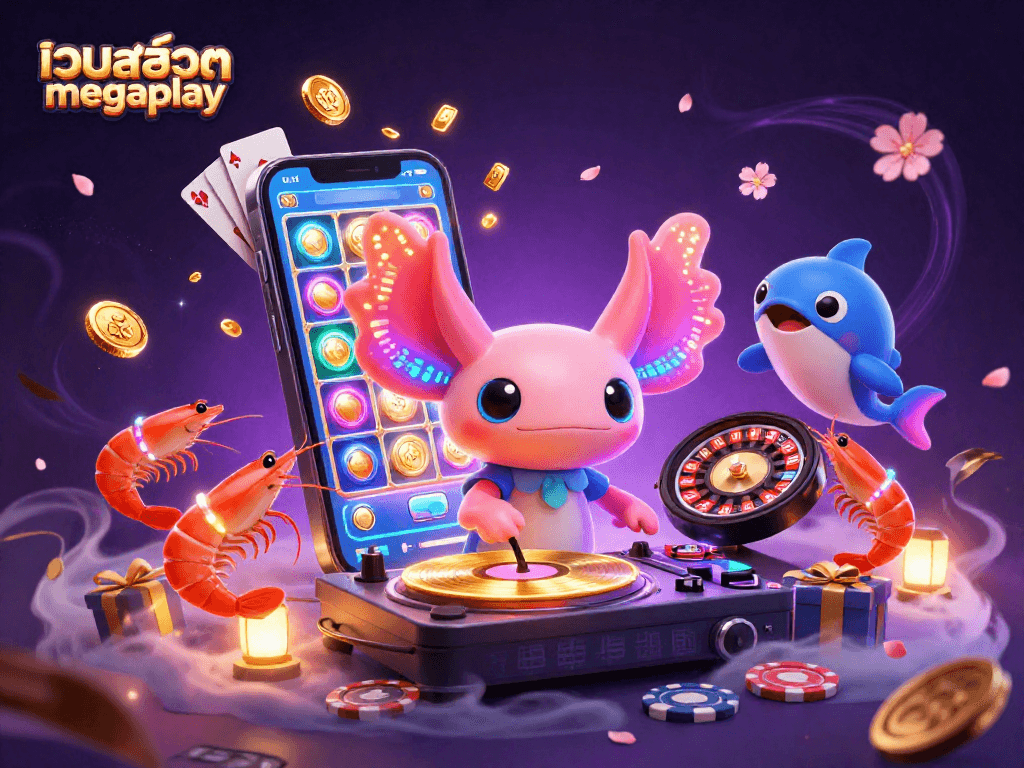 เล่นเกมสล็อตออนไลน์ที่เว็บสล็อต megaplay พร้อมกราฟิกสวยงามและโบนัสมากมาย