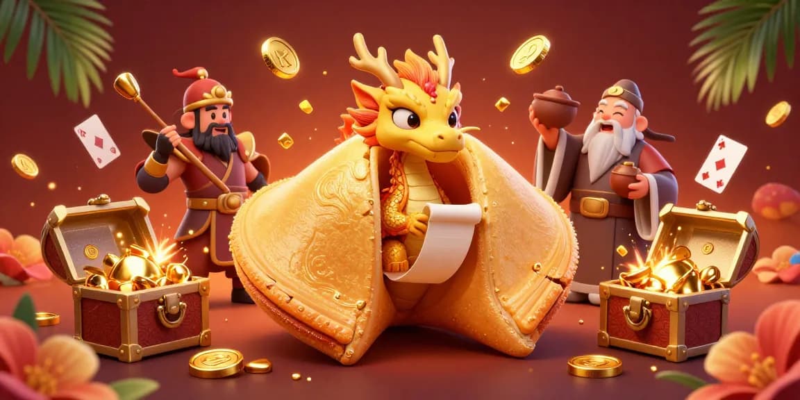 Experience exhilarating wins with luongsontv's golden fortune cookie scene, packed with gambling excitement.