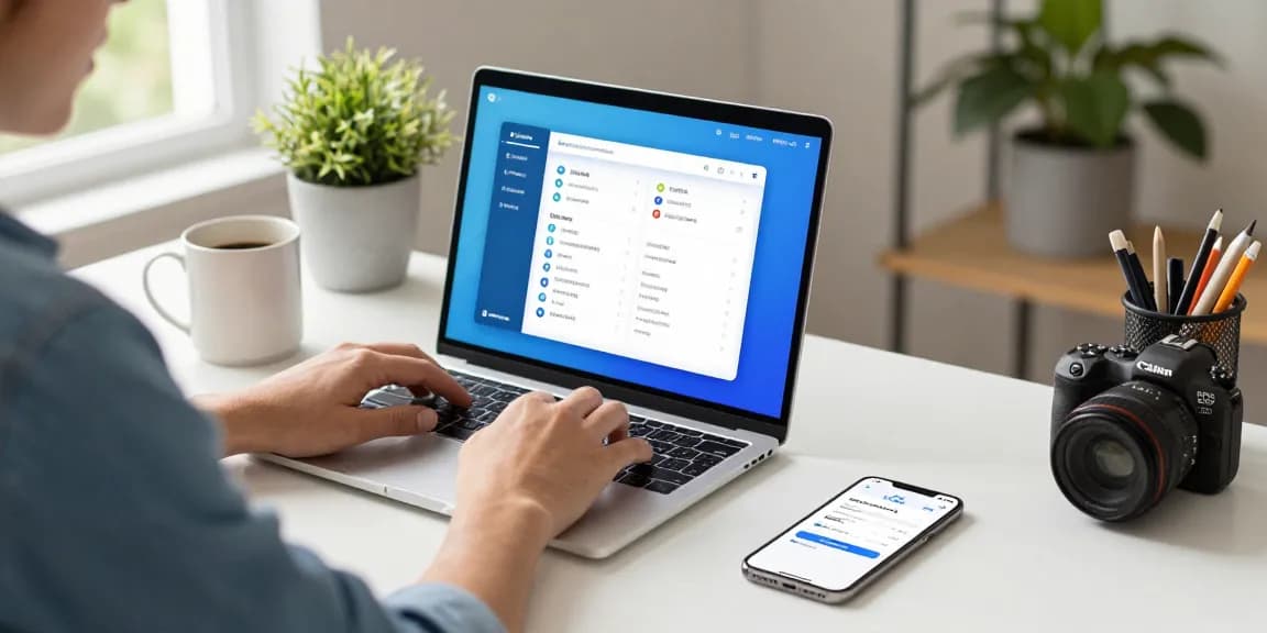 Enhancing Telegram Chinese settings on desktop with user-friendly interface in modern workspace.
