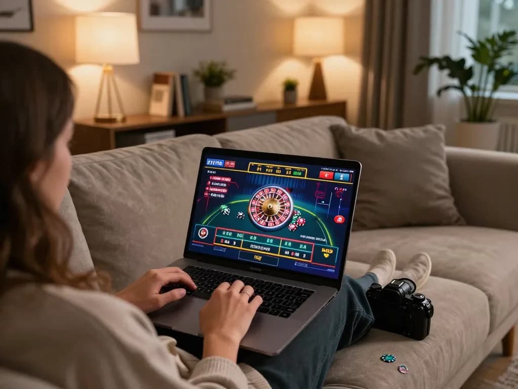 Engaged player strategizing during a roulette game on 789bet's online platform.