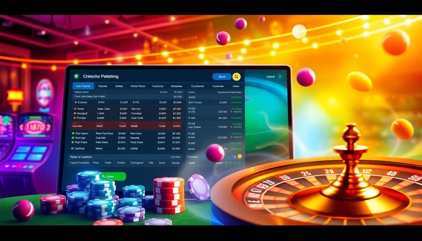 Experience the thrill of cricket betting on Crickex with dynamic odds and vibrant casino elements.