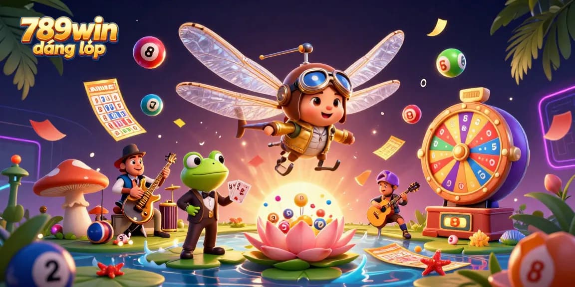 Engage with the vibrant 789win đăng nhập casino theme featuring dynamic characters and games.