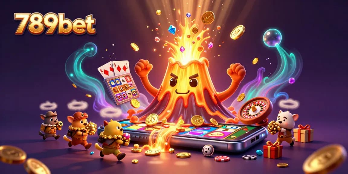 Experience the thrill of winning at 789bet with a vibrant scene of treasure and casino excitement.