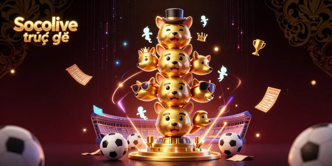 Socolive trực tiếp offers immersive livestreams of sports betting events with vibrant visuals and engaging interactions.