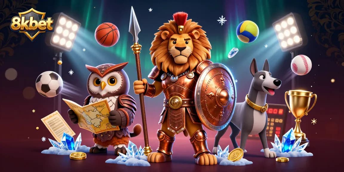Experience thrilling gameplay and winning strategies with 8xbet's engaging sports betting scene featuring dynamic characters.