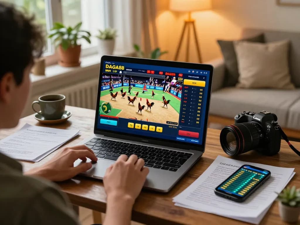 Engage in live cockfighting matches on https://daga88.free/ from the comfort of your home.