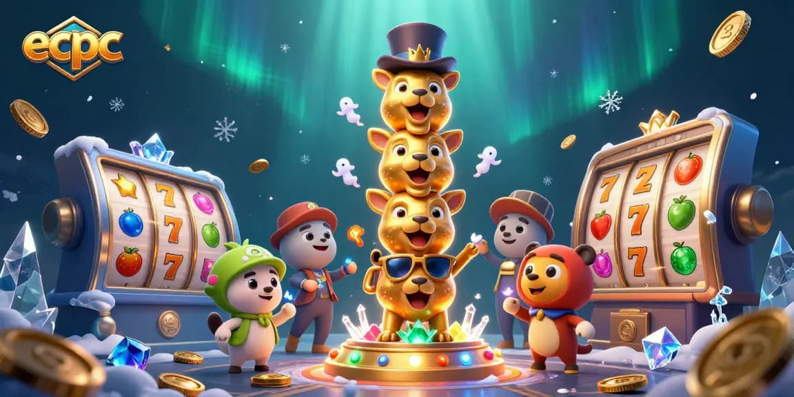 Experience fun with ecpc at vibrant online casinos featuring engaging slot elements and colorful graphics.