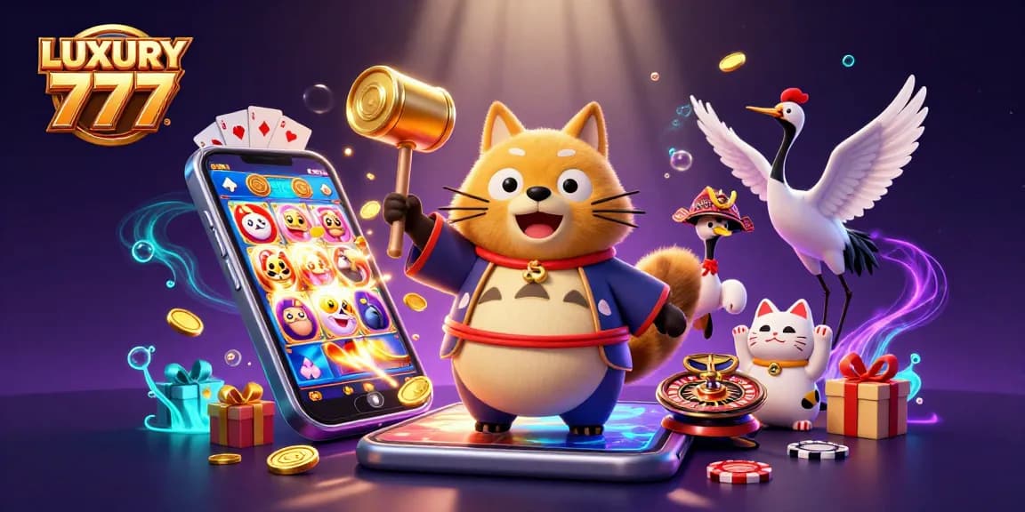 Menangkan slot berkelas di LUXURY 777 dengan karakter ceria dan elemen permainan yang menarik.