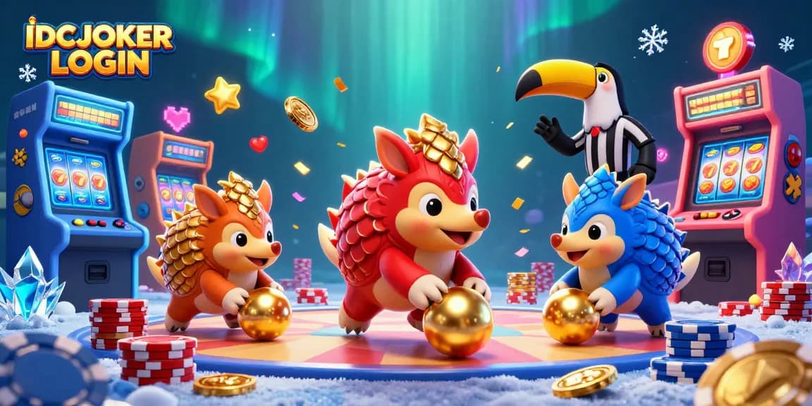 Game excitement rolls in as rival pangolins compete in IDCJOKER LOGIN slots!
