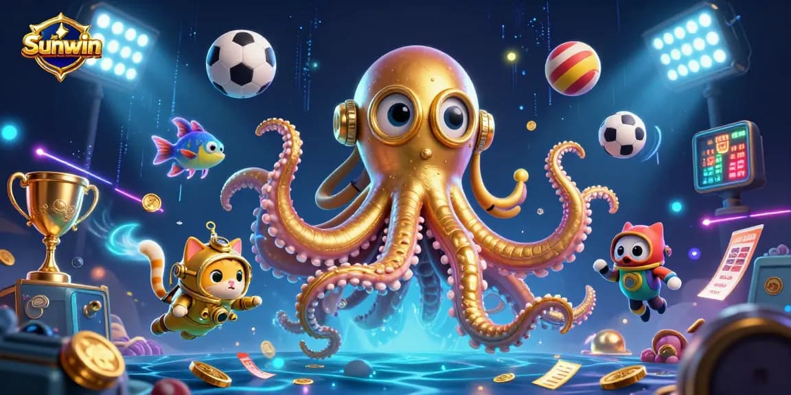 Experience the adventure of gaming with Sunwin captured in a vibrant and dynamic casino scene.