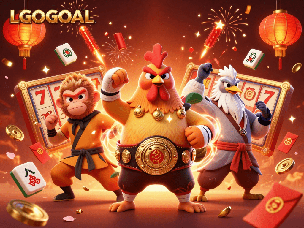 Engage with LGOGOAL for thrilling gaming experiences featuring martial arts characters and exciting slot elements.