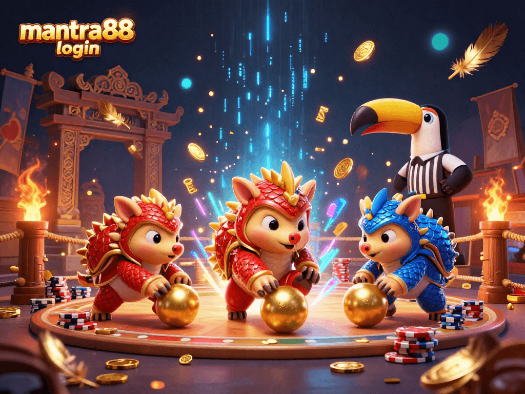 Play and win big with mantra88 login at this vibrant casino-inspired showdown!