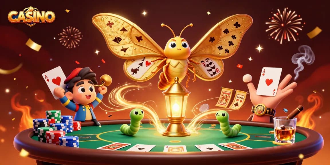 Experience the thrill of the CASINO with vibrant poker action and celebrating characters.