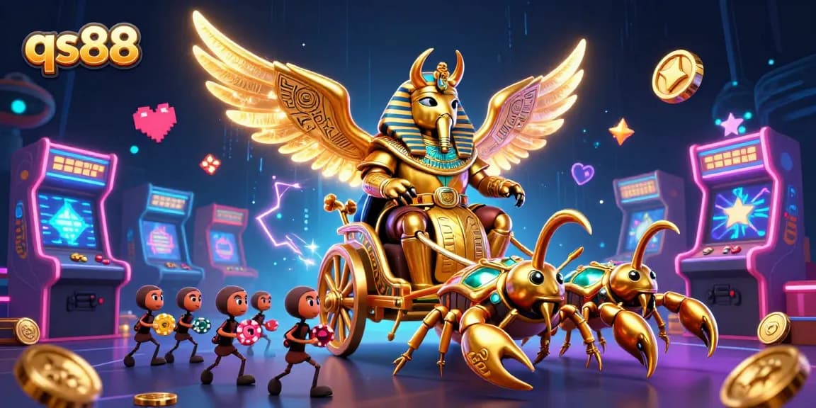 Experience thrilling gameplay at qs88 with vibrant casino-themed features and dynamic characters.