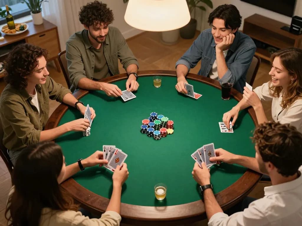 Play poker with friends at home enjoying a thrilling playing experience on gg88.