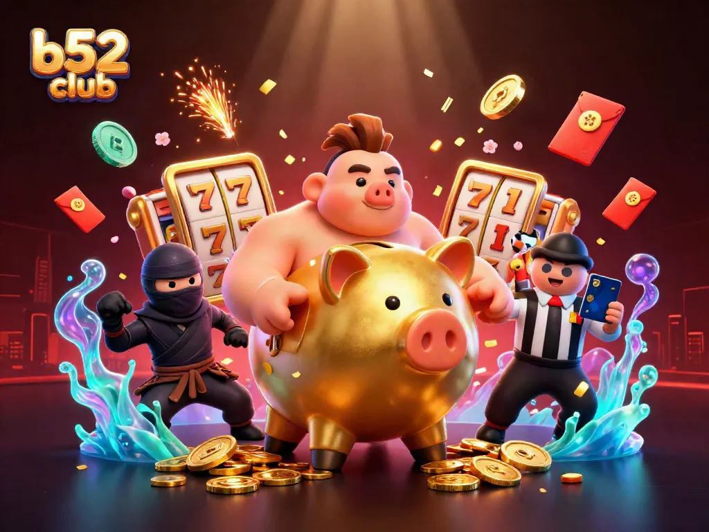 Experience the thrilling b52 club with unique gaming action in a vibrant, energetic setting.