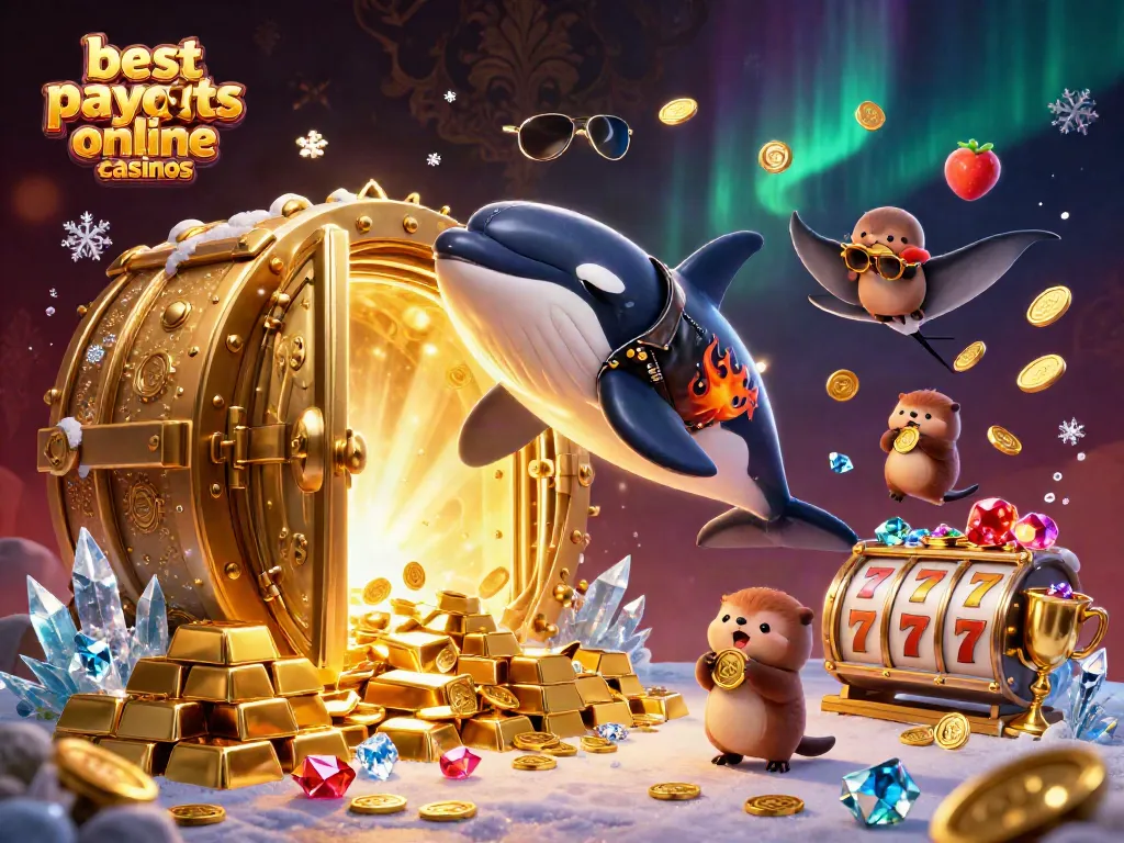 Experience the best payouts online casinos with lively animated characters celebrating wins and treasures!