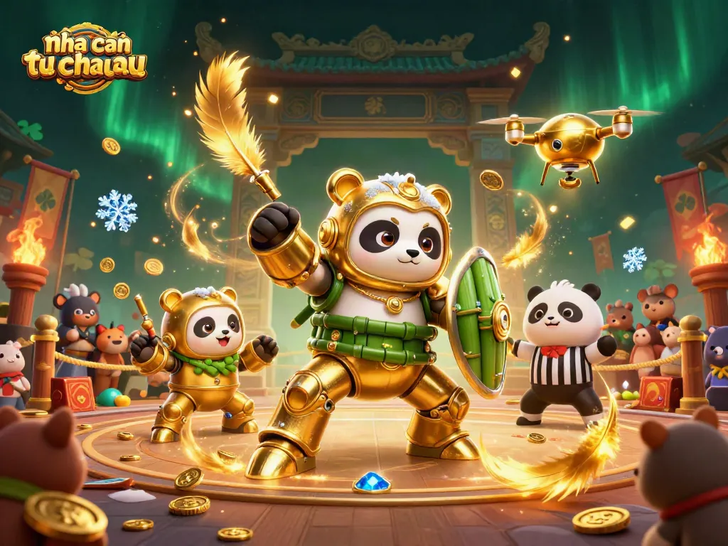 Trải nghiệm nhà cái đến từ Châu Âu trong một hình ảnh mô phỏng sôi động với robot và khán giả thú vui.
