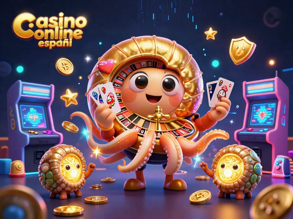 Disfruta de los mejores juegos en un casino online español donde un nautilus gigante ilumina la mesa de ruleta.