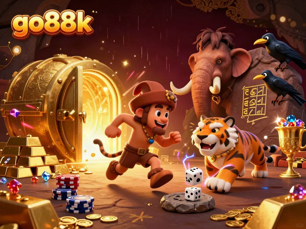 Engage with go88k by unlocking treasures in a dynamic prehistoric casino environment