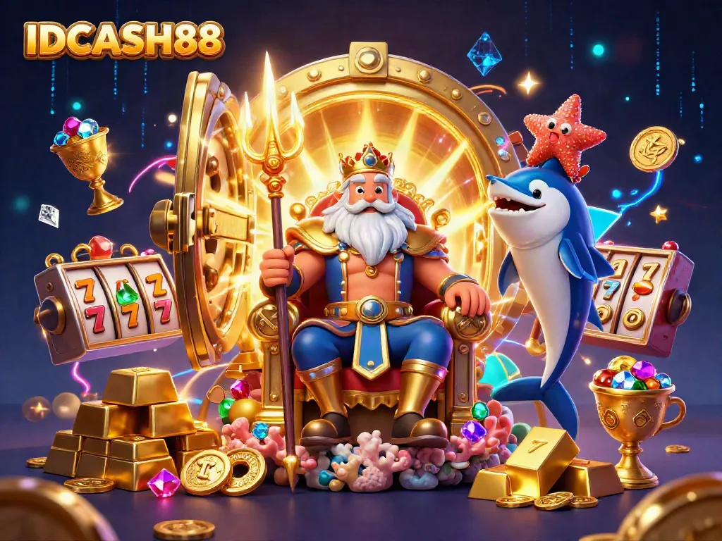 Experience thrilling gameplay at IDCASH88 with exciting slot machines and vibrant treasures!