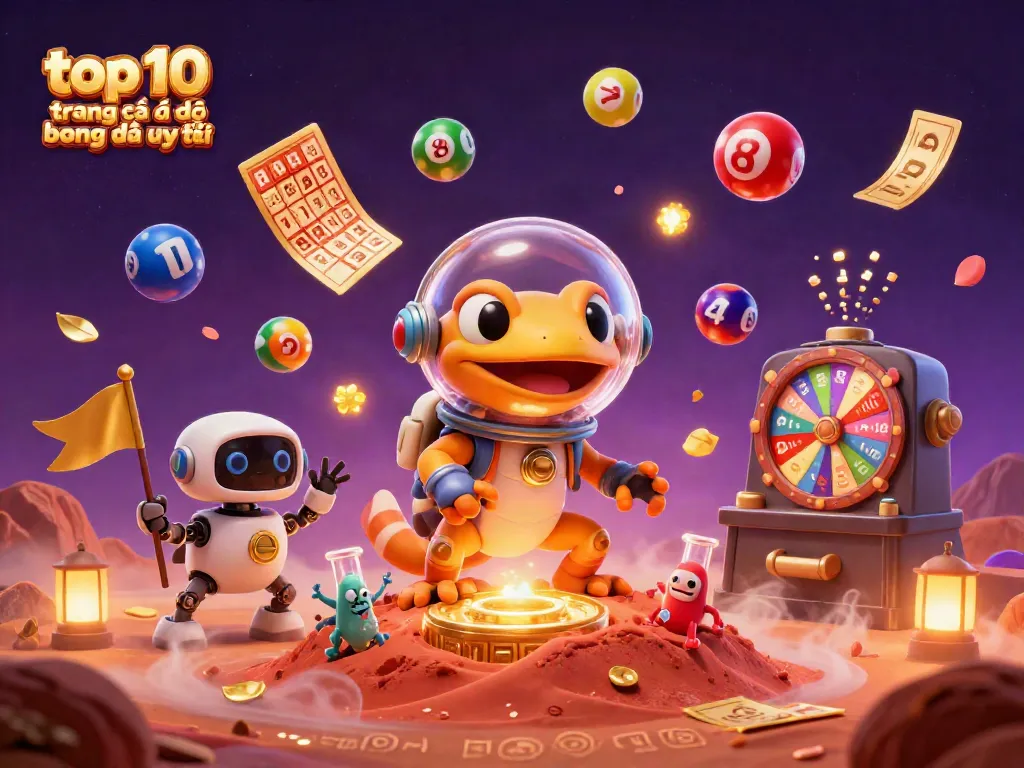 Cá độ bóng đá uy tín với hình ảnh thú vị về top 10 trang cá độ bóng đá uy tín trong một bối cảnh casino không gian.