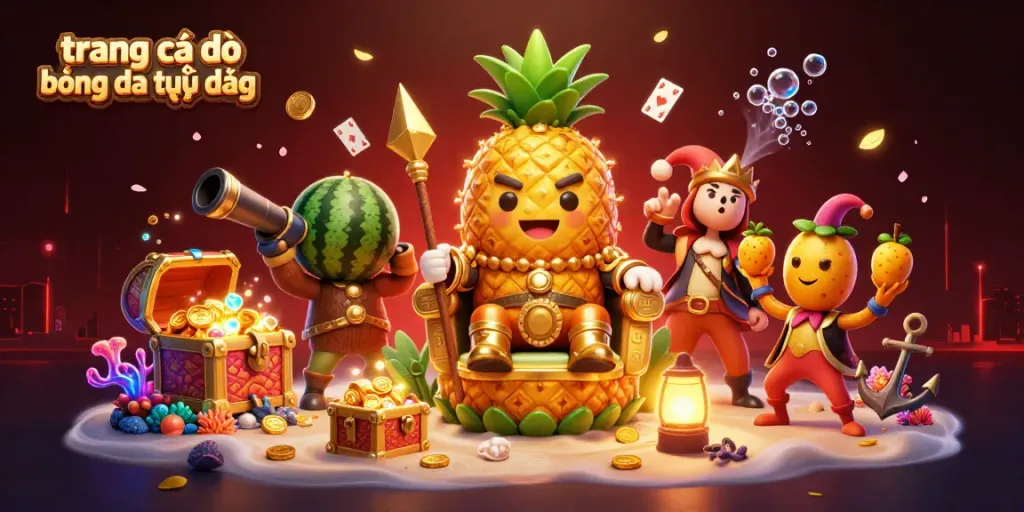 Trang cá độ bóng đá trực tiếp với những nhân vật 3D vui nhộn ở casino bãi biển